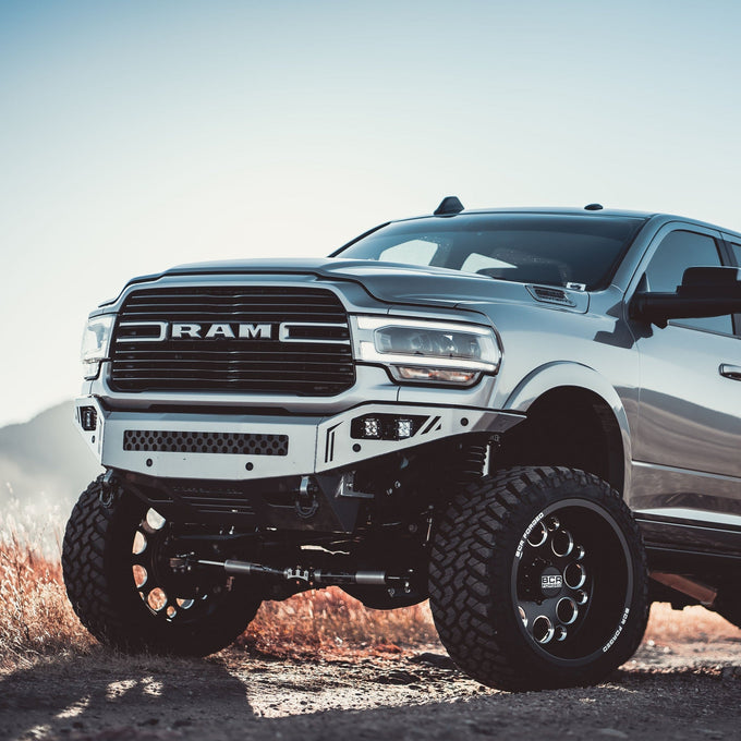 Octane Series Front Bumper- With Parking Sensors<br>19-23 Ram 2500 3500