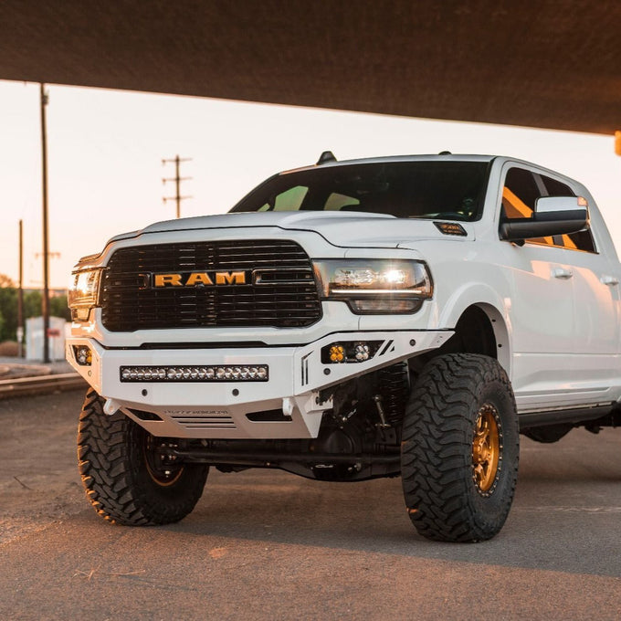 Octane Series Front Bumper- With Parking Sensors<br>19-23 Ram 2500 3500
