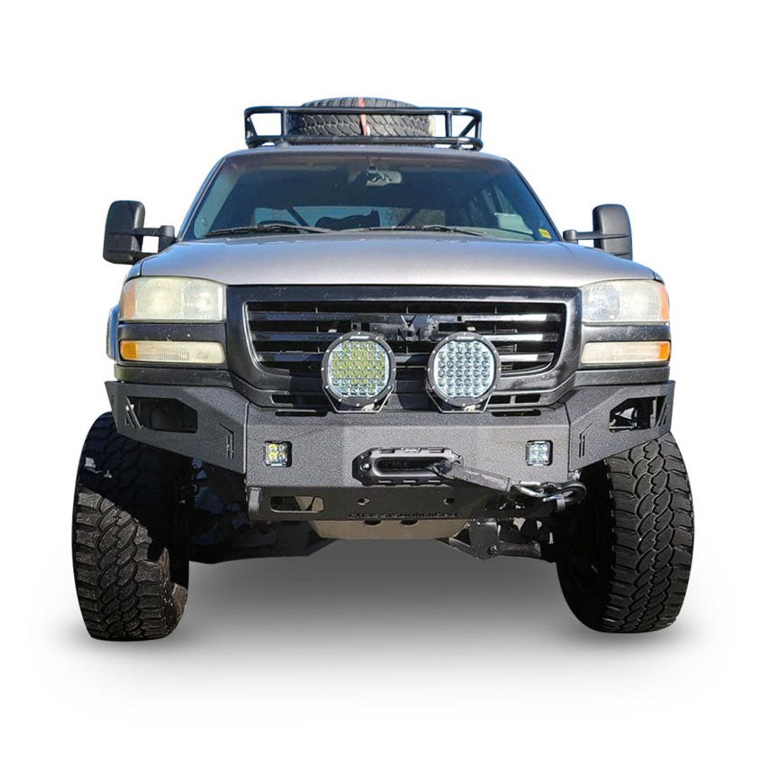 Octane Front Bumper<br>03-04 GMC Sierra 2500, 03-06 3500