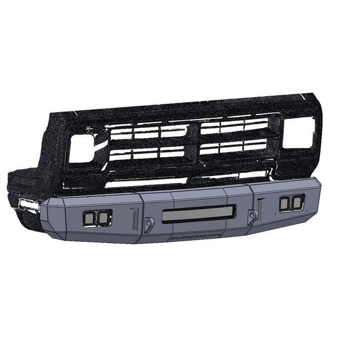 Octane Front Bumper<br>89-93 Dodge Ram W250 W350