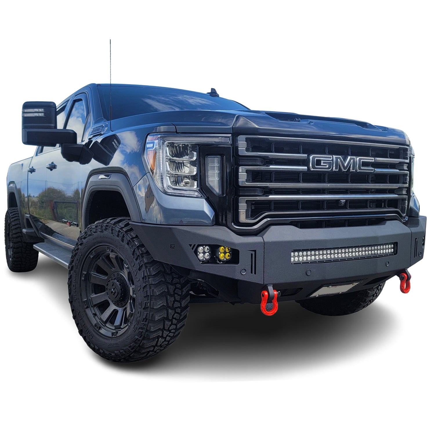Octane Front Bumper- With Parking Sensors<br>20-23 GMC Sierra 2500 3500 HD