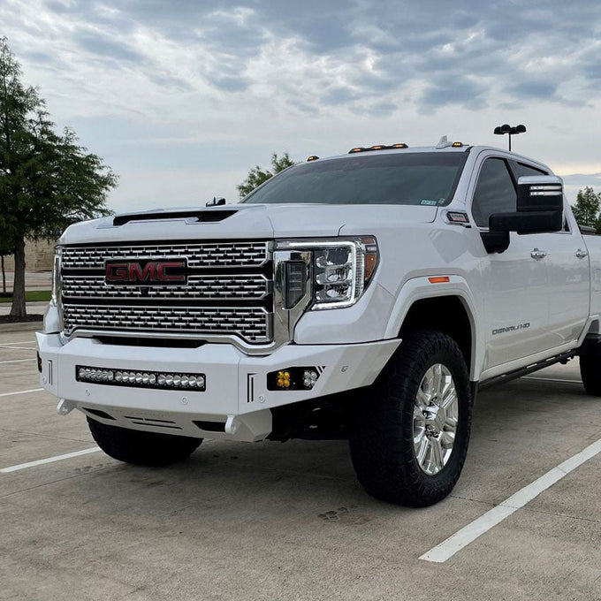 Octane Front Bumper- With Parking Sensors<br>20-23 GMC Sierra 2500 3500 HD