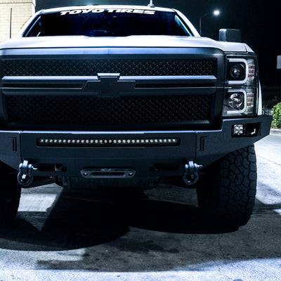 Octane Front Winch Bumper- No Parking Sensors<br>14-15 Chevy Silverado 1500