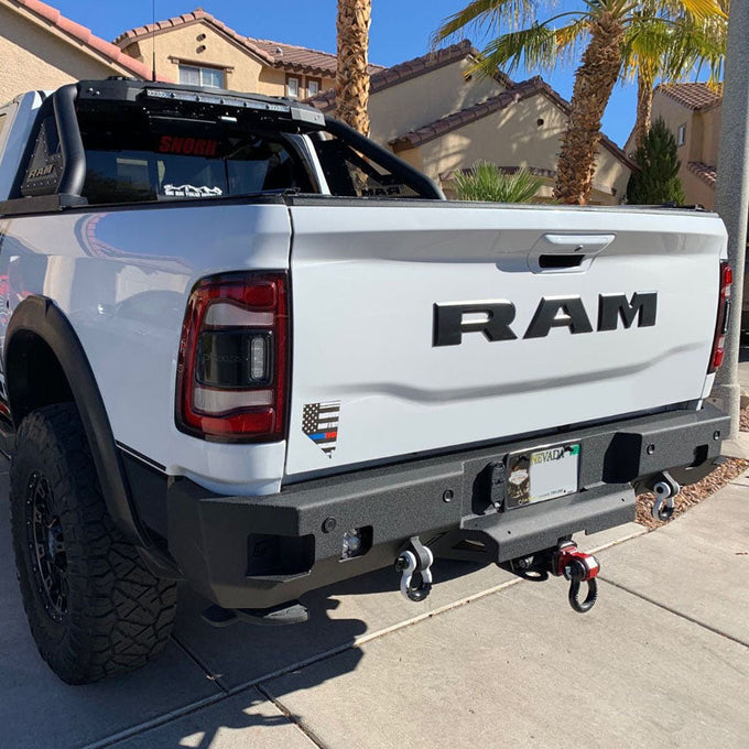 Octane Rear Bumper- No Parking Sensors<br>10-18 Ram 2500 3500