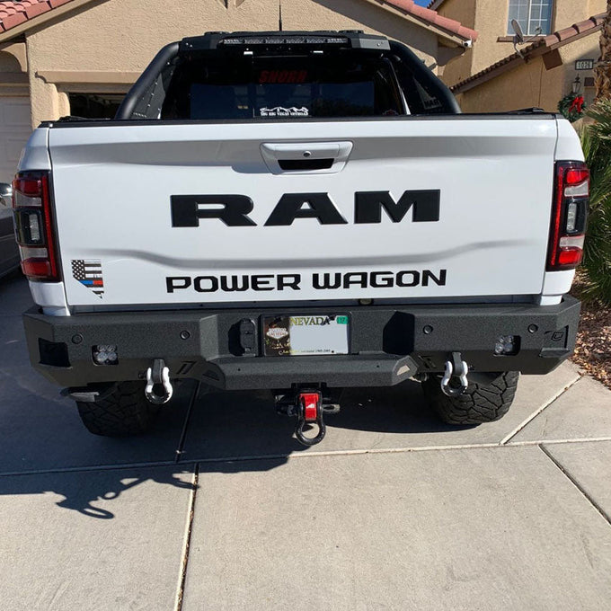 Octane Rear Bumper- With Parking Sensors<br>10-18 Ram 2500 3500