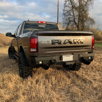 Octane Series Rear Bumper- No Parking Sensors<br>11-18 Ram 1500