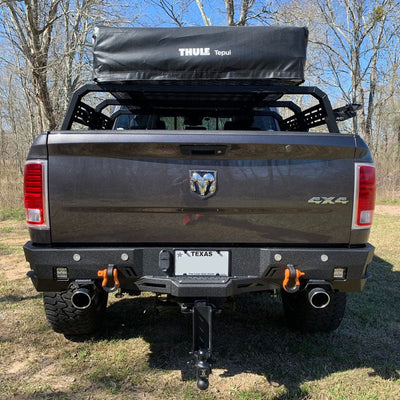 Octane Series Rear Bumper- No Parking Sensors<br>11-18 Ram 1500