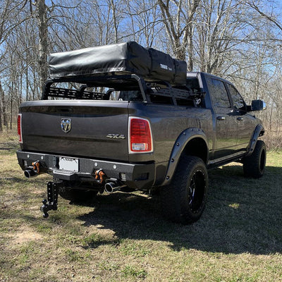 Octane Series Rear Bumper- With Parking Sensors<br>11-18 Ram 1500