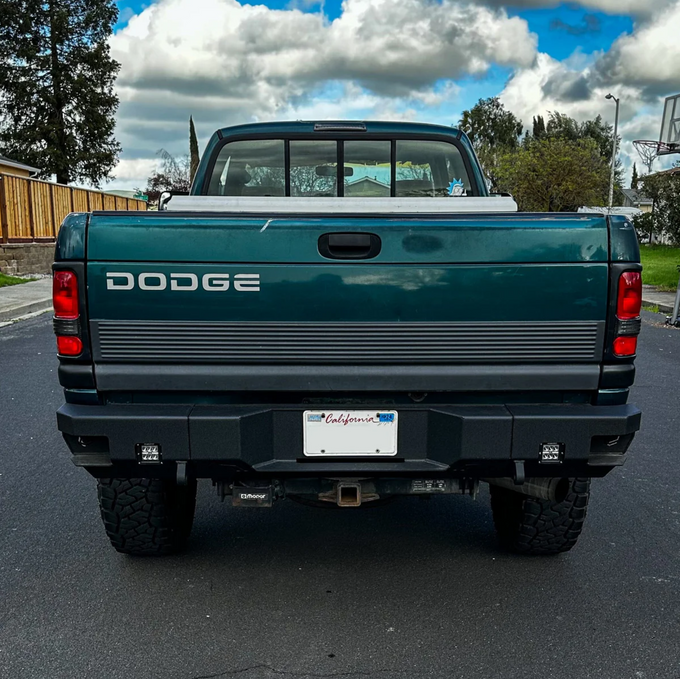 Octane Rear Bumper<br>94-02 Ram 1500 2500 3500