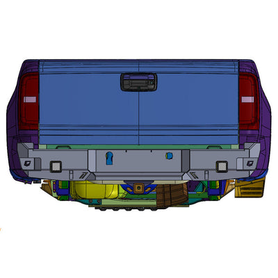 Octane Rear Bumper<br>15-20 GMC Canyon, 17-20 Chevy Colorado