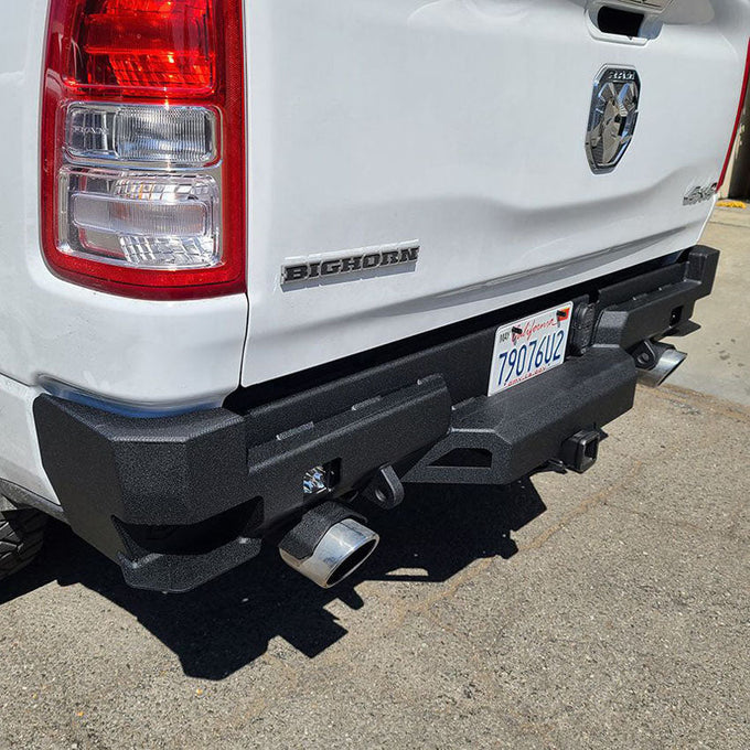Octane Rear Bumper- With Parking Sensors<br>19-21 Ram 1500