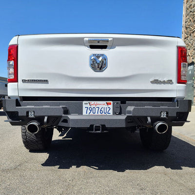 Octane Rear Bumper- With Parking Sensors<br>19-21 Ram 1500