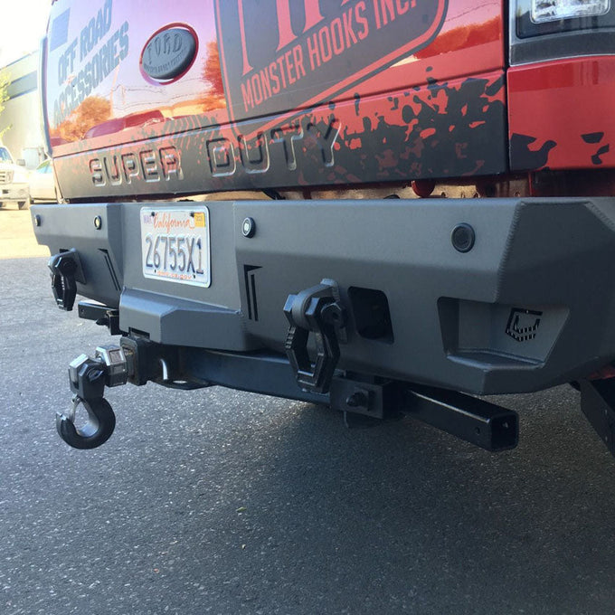Octane Series Rear Bumper- No Parking Sensors<br>11-16 Ford F-250 F-350 Super Duty