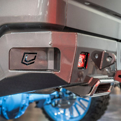 Octane Rear Bumper- No Parking Sensors<br>19-22 Chevy Silverado 1500