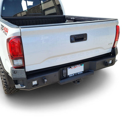Octane Rear Bumper- With Parking Sensors<br>16-23 Toyota Tacoma