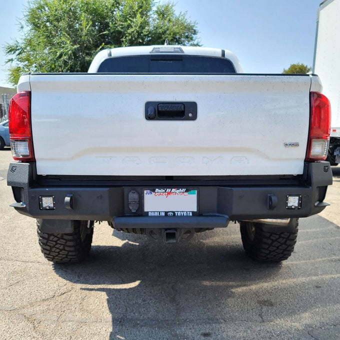Octane Rear Bumper- With Parking Sensors<br>16-23 Toyota Tacoma