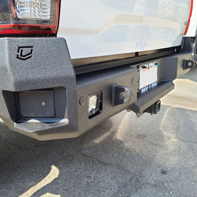 Octane Rear Bumper- With Parking Sensors<br>16-23 Toyota Tacoma