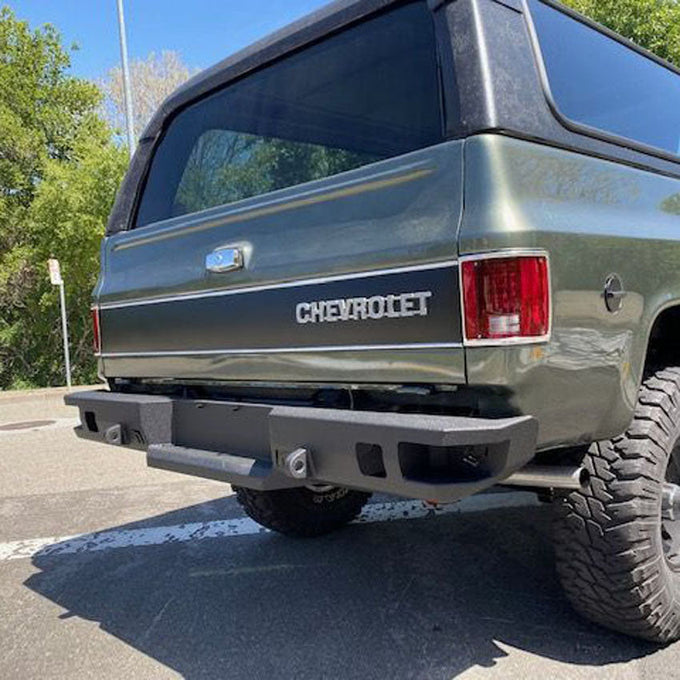 Octane Rear Bumper<br>73-91 Chevy CMC C/K, Blazer, Jimmy