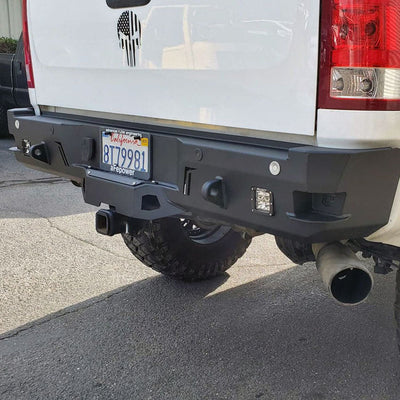 Octane Rear Bumper- No Parking Sensors<br>15-19 GMC Sierra 2500 3500 HD