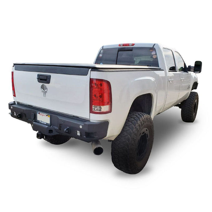 Octane Rear Bumper- With Parking Sensors<br>15-19 GMC Sierra 2500 3500 HD