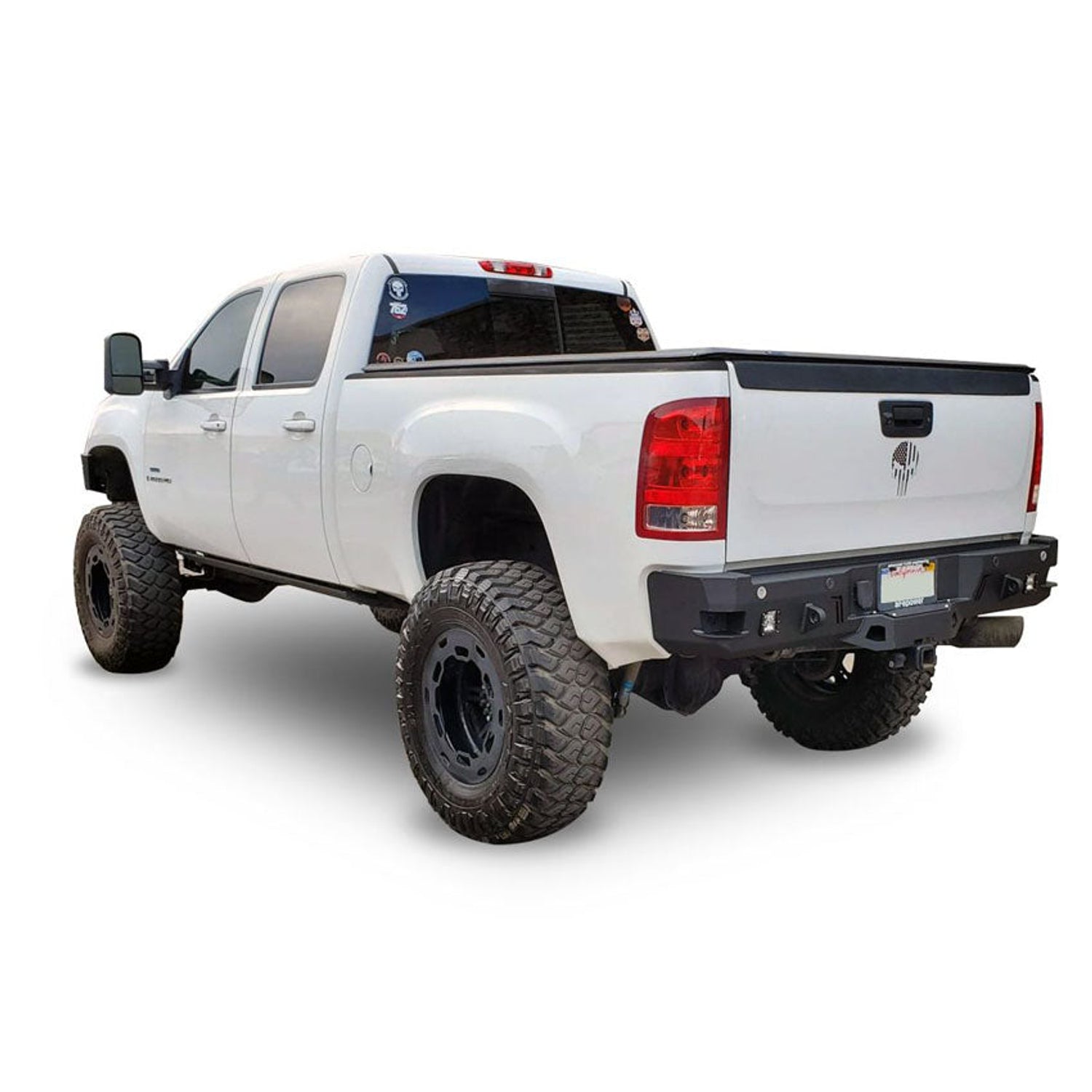 Octane Rear Bumper- No Parking Sensors<br>07-10 GMC Sierra 2500 3500 HD