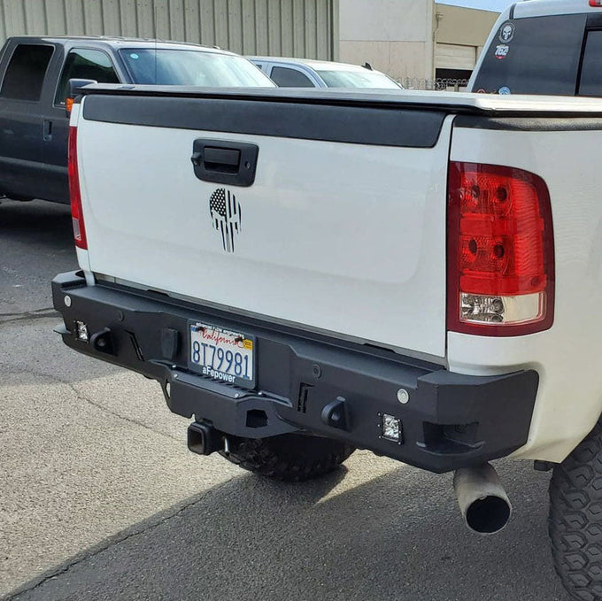 Octane Rear Bumper- No Parking Sensors<br>07-10 GMC Sierra 2500 3500 HD