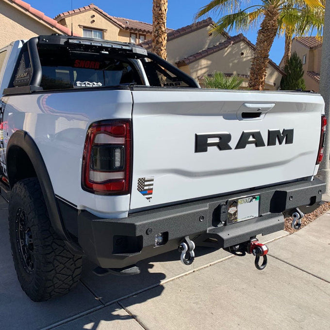 Octane Rear Bumper- No Parking Sensors<br>19-23 Ram 2500 3500