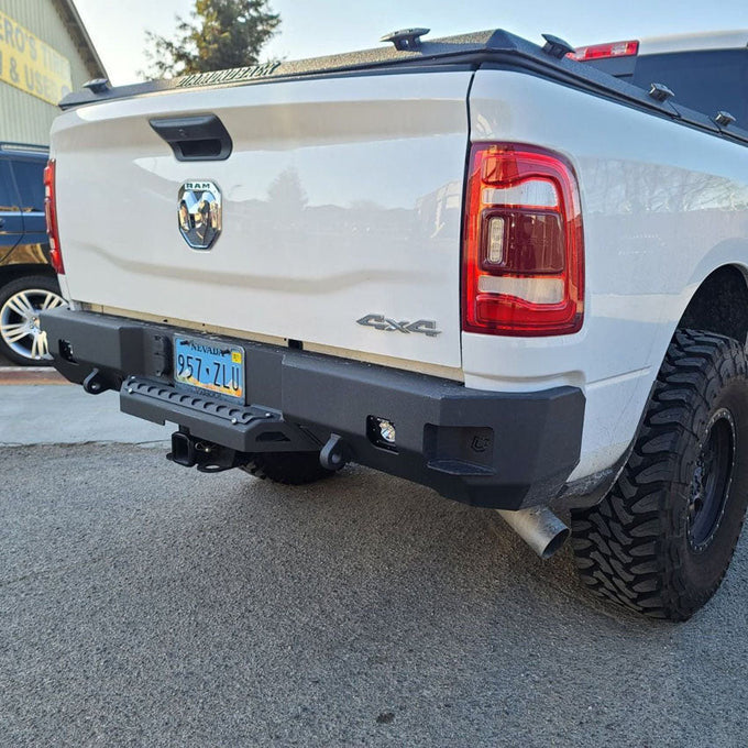 Octane Rear Bumper- No Parking Sensors<br>19-23 Ram 2500 3500