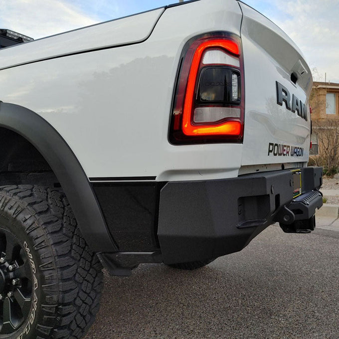 Octane Rear Bumper- No Parking Sensors<br>19-23 Ram 2500 3500
