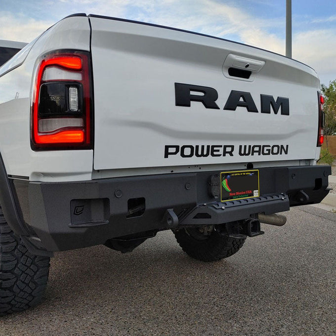 Octane Rear Bumper- With Parking Sensors<br>19-23 Ram 2500 3500
