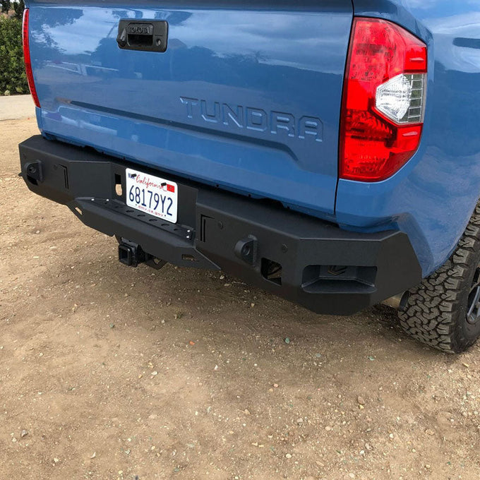 Octane Rear Bumper- No Parking Sensors<br>14-21 Toyota Tundra