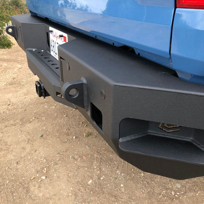 Octane Rear Bumper- No Parking Sensors<br>14-21 Toyota Tundra