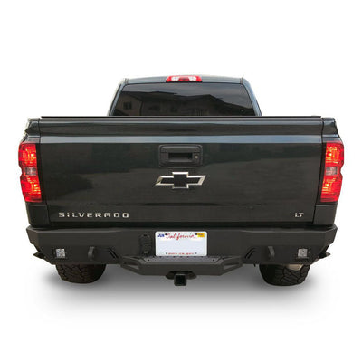Octane Rear Bumper- No Parking Sensors<br>14-18 Chevy Silverado 1500