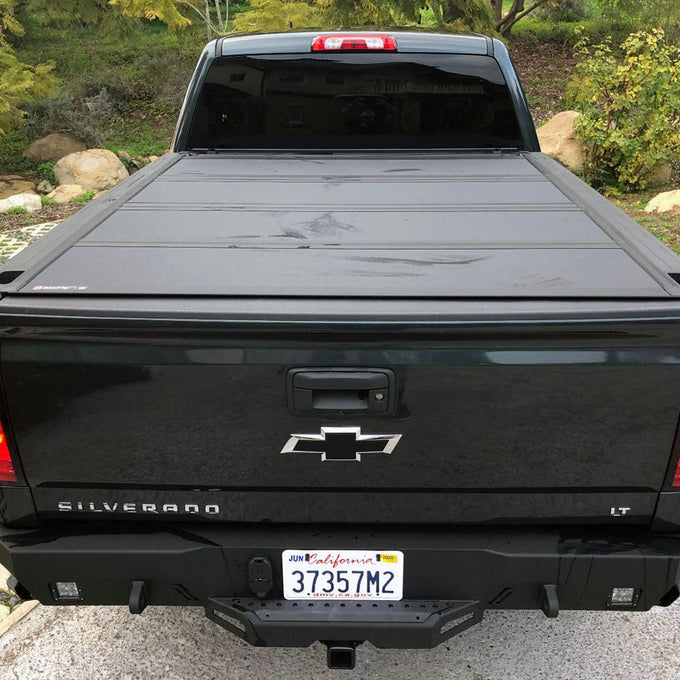Octane Rear Bumper- No Parking Sensors<br>14-18 Chevy Silverado 1500