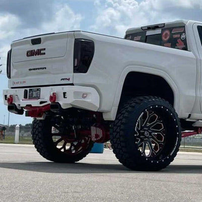 Octane Rear Bumper- No Parking Sensors<br>19-22 GMC Sierra 1500