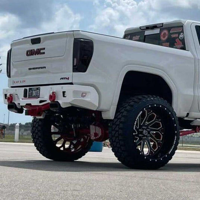 Octane Rear Bumper- No Parking Sensors<br>19-22 GMC Sierra 1500