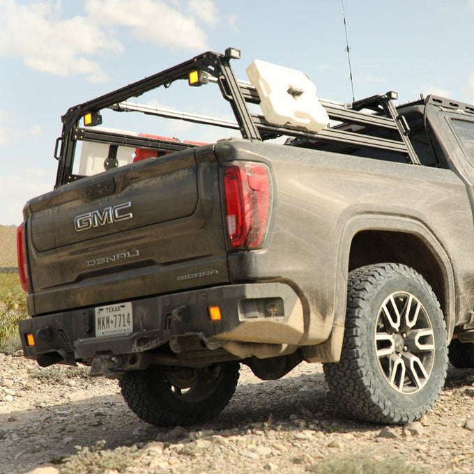 Octane Rear Bumper- No Parking Sensors<br>19-22 GMC Sierra 1500