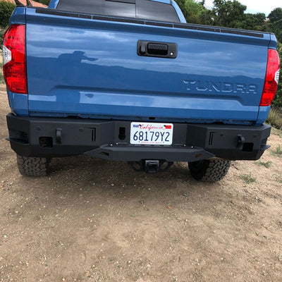 Octane Rear Bumper- With Parking Sensors<br>07-13 Toyota Tundra
