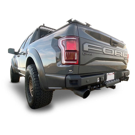 Octane Rear Bumper- No Parking Sensors<br>17-20 Ford F-150