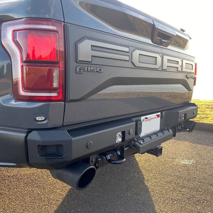 Octane Rear Bumper- No Parking Sensors<br>17-20 Ford F-150