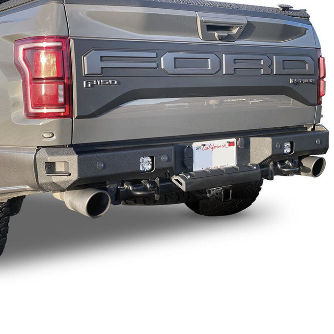 Octane Rear Bumper- With Parking Sensors<br>17-20 Ford F-150