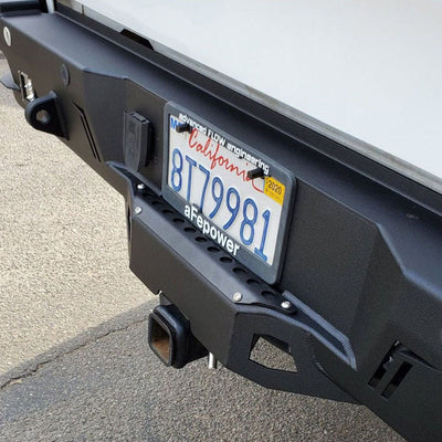 Octane Rear Bumper- No Parking Sensors<br>11-14 GMC Sierra 2500 3500 HD