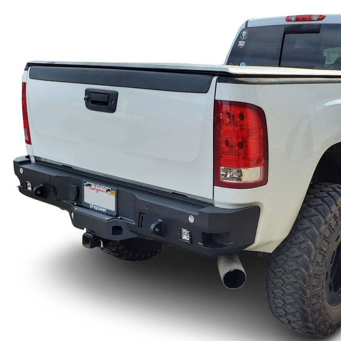 Octane Rear Bumper- With Parking Sensors<br>11-14 GMC Sierra 2500 3500 HD