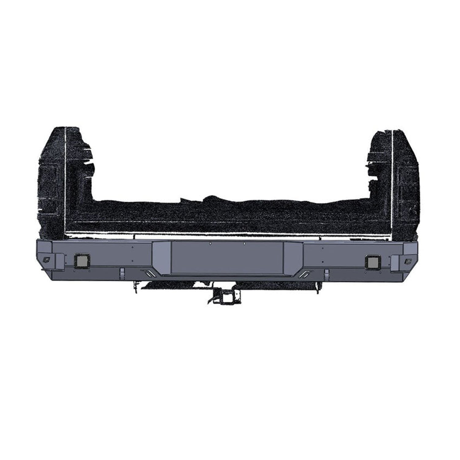 Octane Rear Bumper<br>89-93 Dodge Ram W250 W350