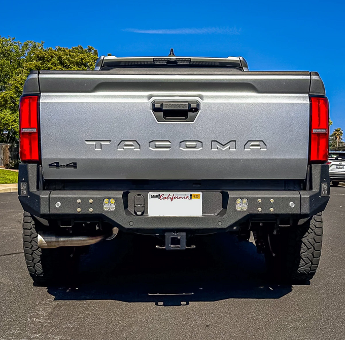 Octane Rear Bumper - No Parking Sensors<br>24-25 Toyota Tacoma