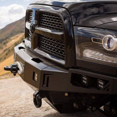 Octane Series Front Winch Bumper- No Parking Sensors<br>11-18 Ram 2500 3500