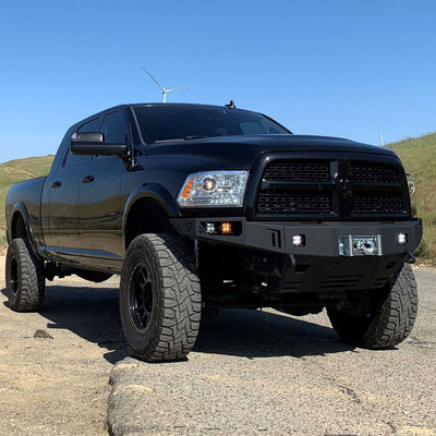 Octane Series Front Winch Bumper- With Parking Sensors<br>11-18 Ram 2500 3500