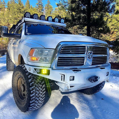 Octane Series Front Winch Bumper- With Parking Sensors<br>11-18 Ram 2500 3500