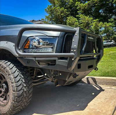 Octane Front Winch Bumper W/Guard With Parking Sensors<br>11-18 Ram 2500 3500
