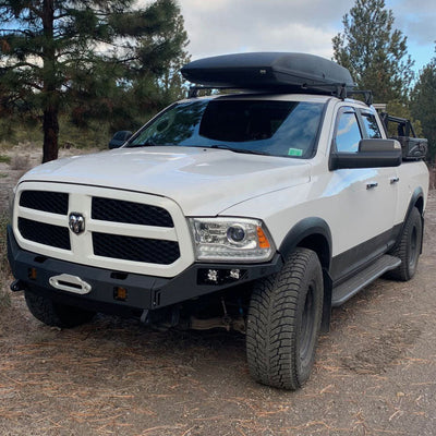 Octane Series Front Winch Bumper- No Parking Sensors<br>11-18 Ram 1500